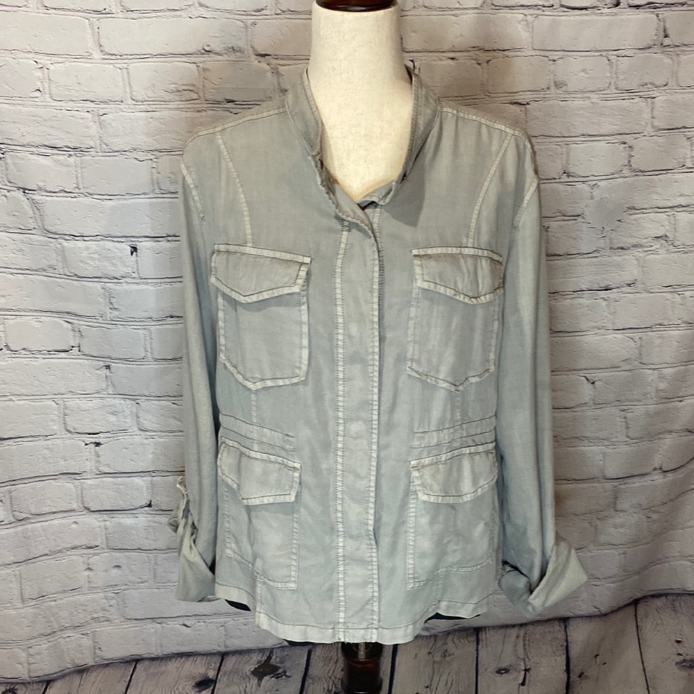 Sanctuary Lightweight Grey Field Jacket